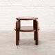 French Art Deco two-tier side table, c. 1930s