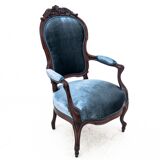 A pair of armchairs, France, around 1900.