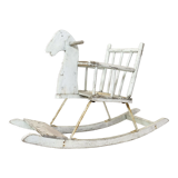 Vintage rocking horse for children