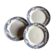 3 assiettes à dessert