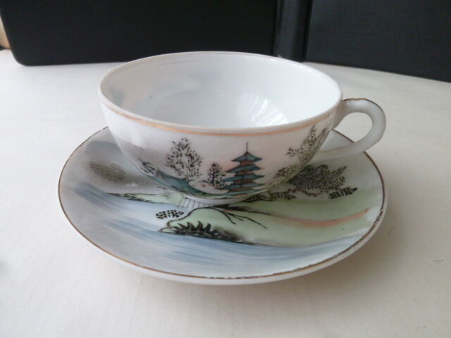 A tea cup or coffee made of CFC Japan porcelain