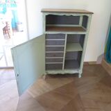 Vintage - Jam cupboard - Low sideboard - Rustic / Shabby chic - Solid wood