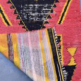 Moroccan Boujad rug pink - 107 x 267 cm