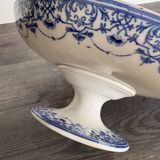 Antique compote dish from Creil and Montereau in ironstone - 19th century