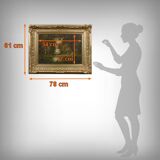 Tableau « Mare sous les Bois » signé A. Salvignac – Début XXe