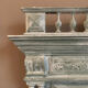 Neo-Renaissance mirror in patinated wood 19th century