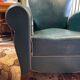 Armchair club moustache Skaï adjustable ep art deco