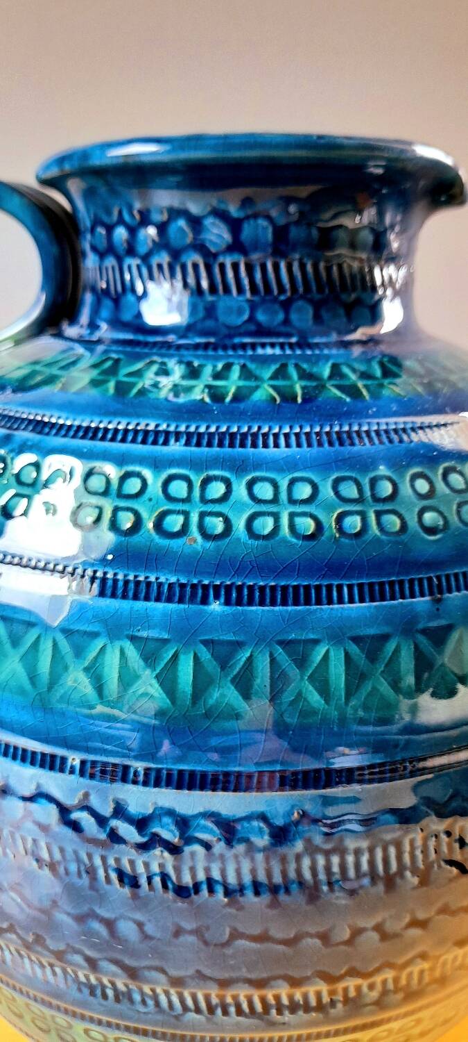 Cruche Rimini blu , Aldo Londi ,1970.