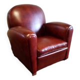 Club armchair with round back