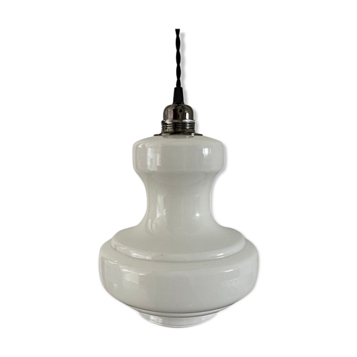 Vintage 70s walkman in white opaline electrified to nine