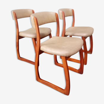 Vintage Self Sled Chairs