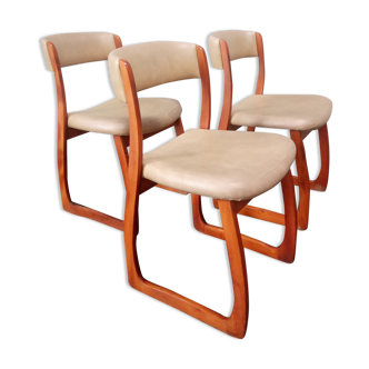 Vintage Self Sled Chairs