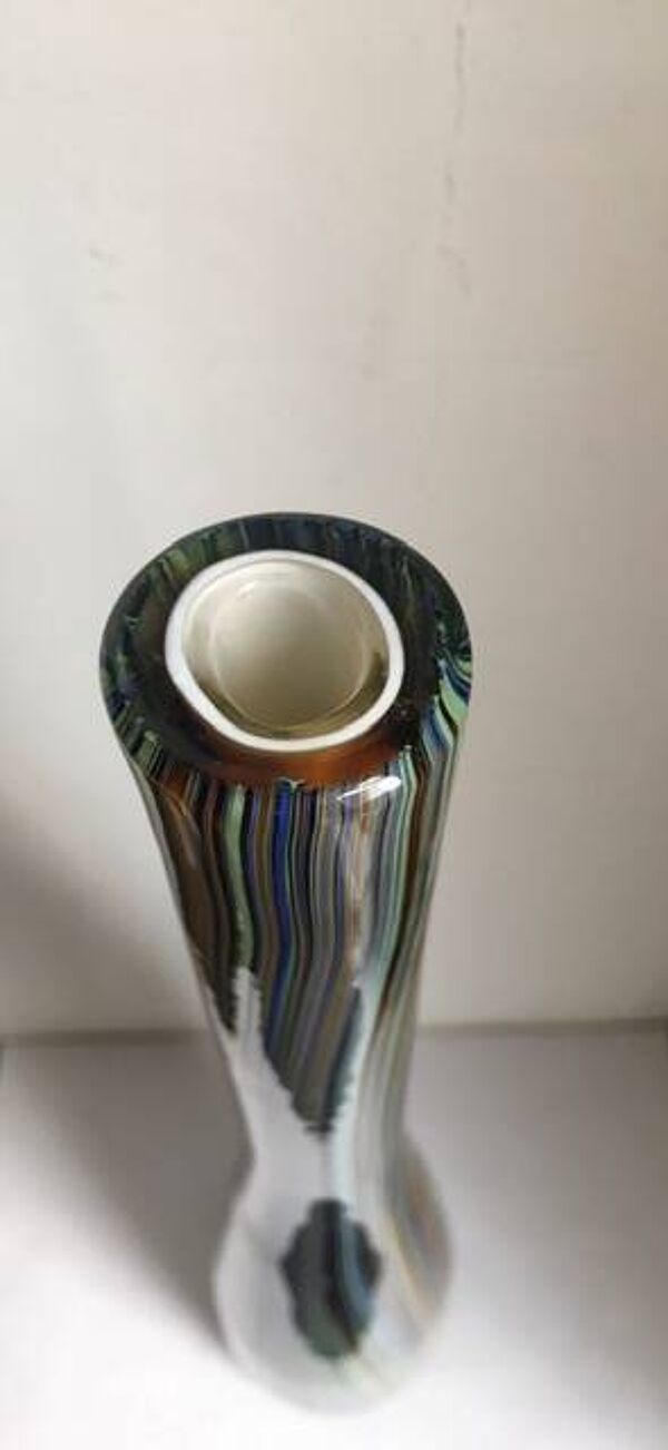 Bouteille vase Murano Missoni
