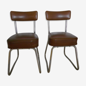 Lot of 2 chairs 60/70