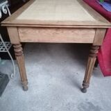 Louis Philippe light oak desk