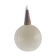 Hanging lamp, Scandinavian of the 1970s, teak and glass
