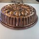 Copper cake pan 29cms in diameter