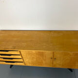 mid-century modern birch sideboard, 1950s