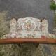 Antique Voltaire armchair with 4-position reclining backrest