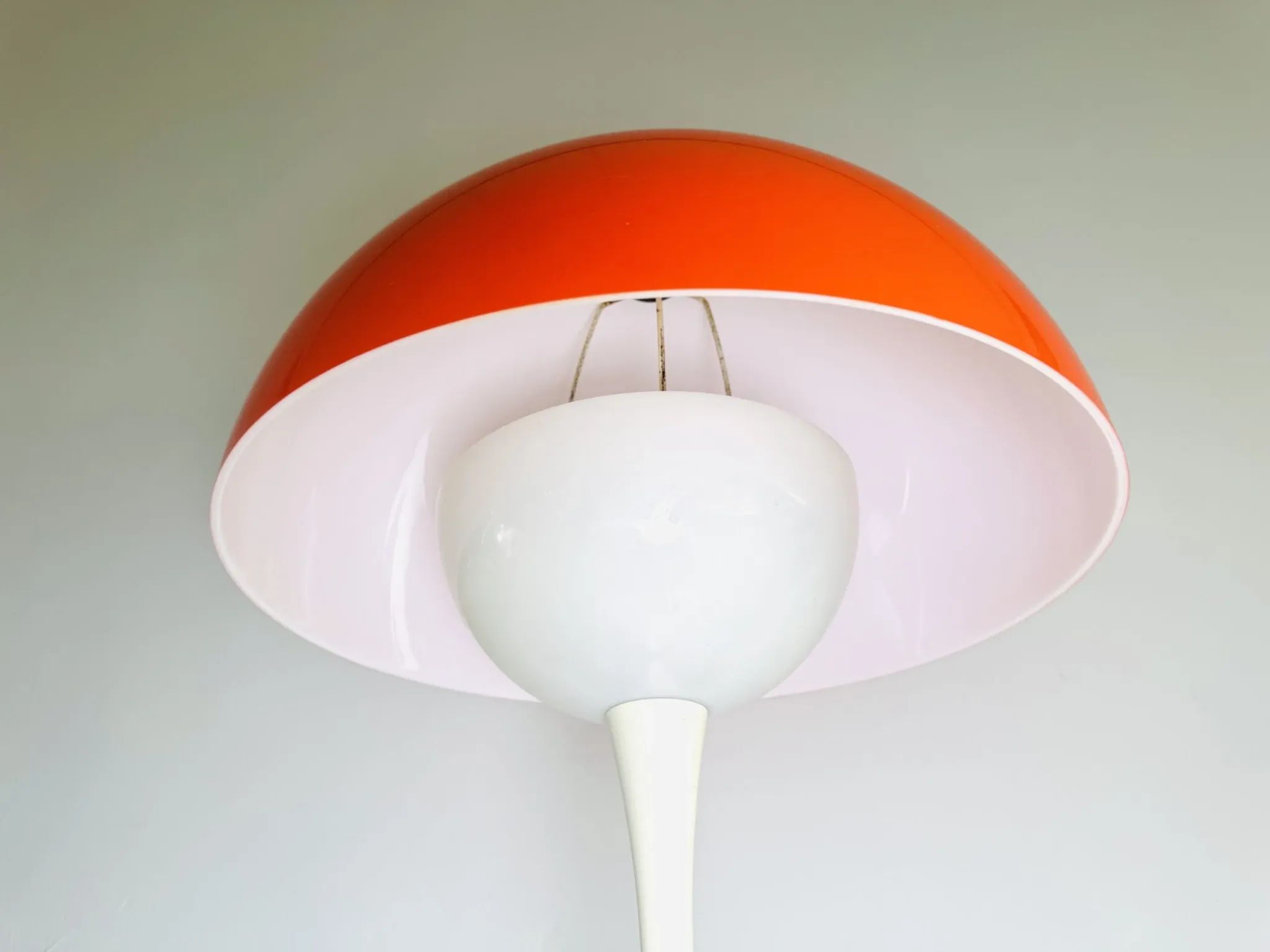 Mid-Century Trixel Table Lamp By Bent Karlby For Lyfa, Denmark 1970S