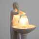 Art Deco Vichy Advertising Lamp in Plaster, Belgium 1930s