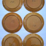 Assiettes vintages, Poissons en barbotine