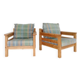 Pair of 80s armchairs