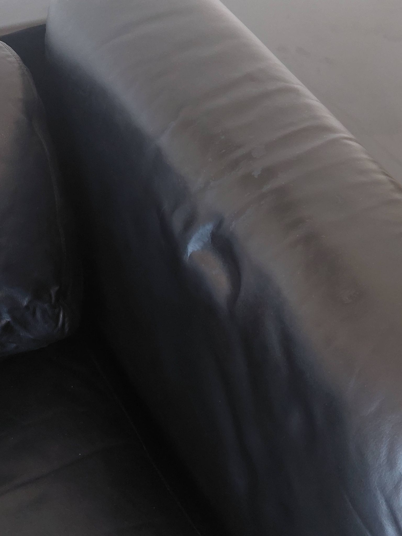 Cini Boeri - Gradual Lounge Sofa Black Leather Knoll/Gavina