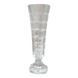 Vintage soliflore in chiseled glass