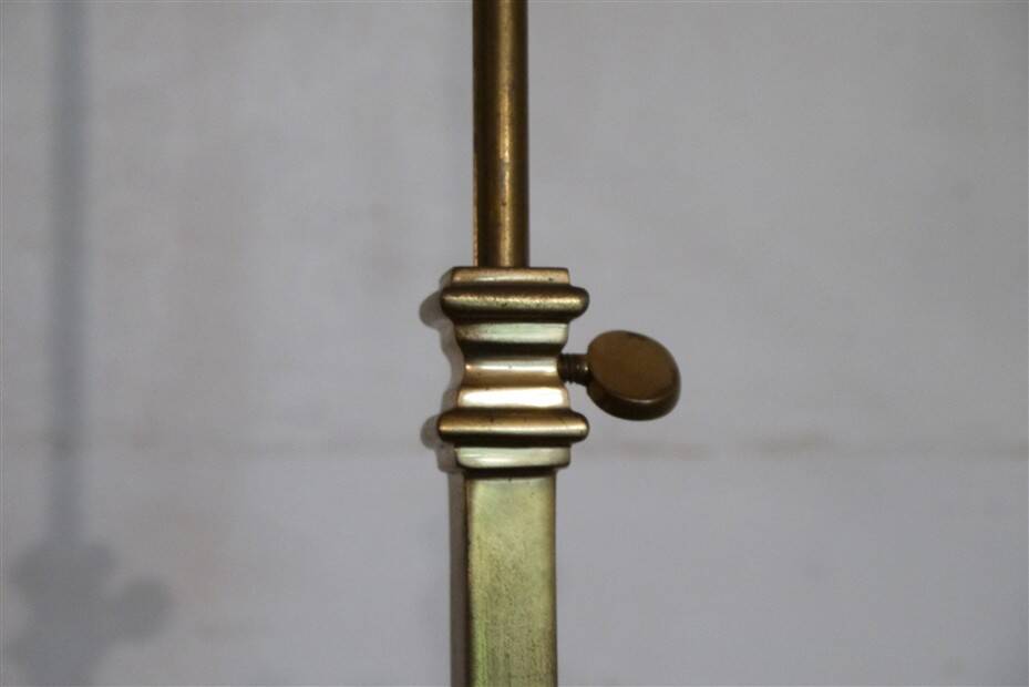Italian brass reading lamp 1970