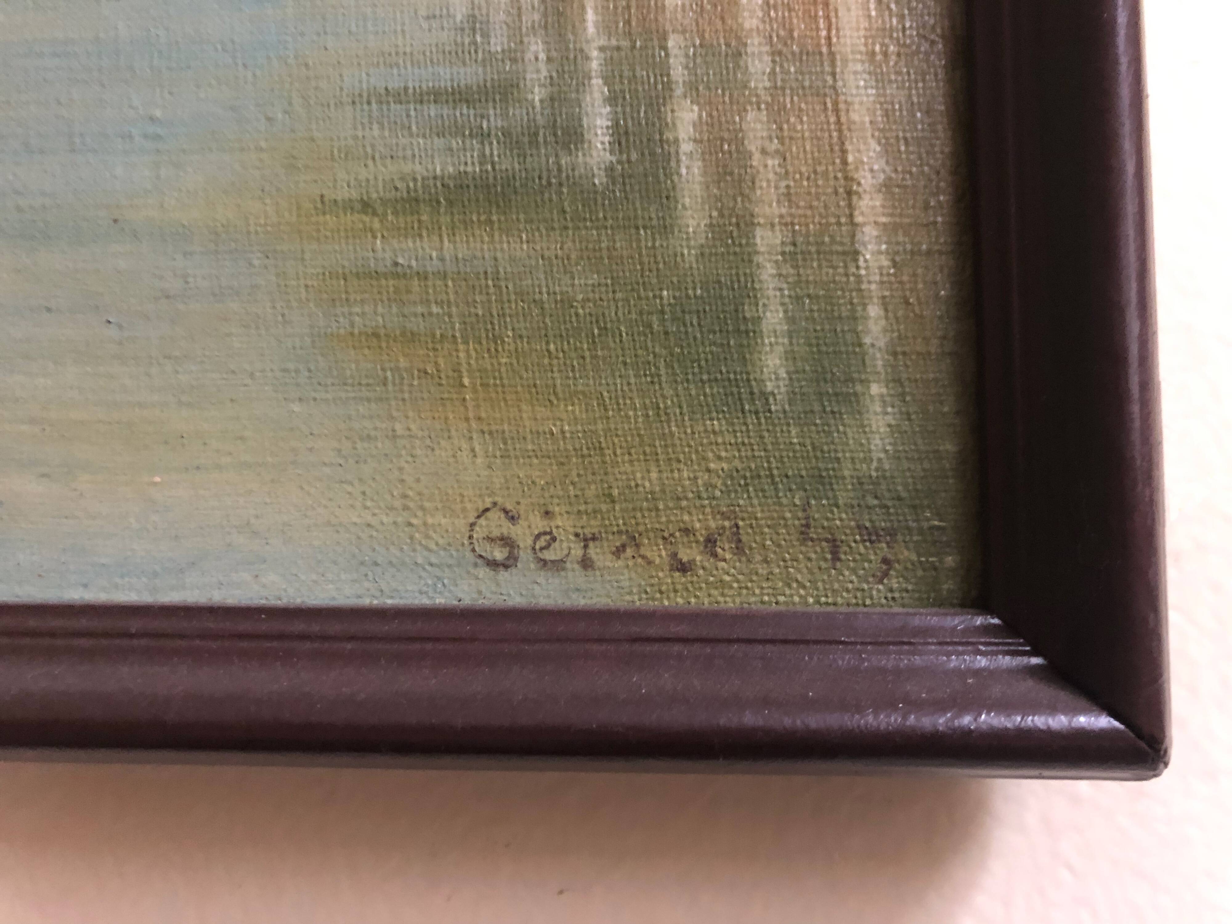 oil painting on canvas HST landscape