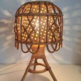 Old bamboo lamp