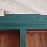 Parisian wardrobe in solid wood