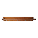 Coat rack with 10 hooks and hat rack