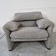 Armchair + ottoman Maralunga by Vico Magistretti for Cassina, 90s