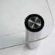 Marcuso Italian design bass table Marco Zanuso for Zanotta