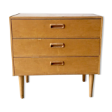 Drawers vintage Birch of the 1970s