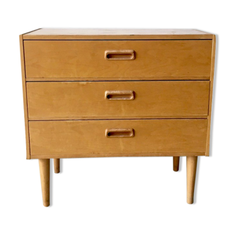 Drawers vintage Birch of the 1970s