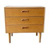 Drawers vintage Birch of the 1970s