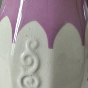 Pichet Villeroy & Boch Mettlach Ehrang, cream and plum