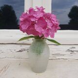 Art Deco vase in frosted glass