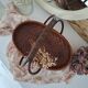 Vintage bamboo basket