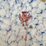 Spice jars and coffee maker in enameled sheet metal