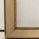 Vintage cream and gold frame