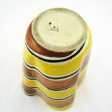 Ceramic handkerchief vase - Poët Laval France - vintage 50s