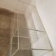80s plexiglass hi-fi furniture shelf