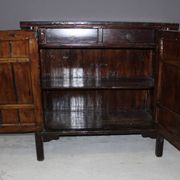 Armoire Chinoise En Bois Laqué Vers 1900