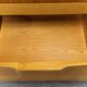 Solid elm sideboard, Maison Regain, France, circa 1970