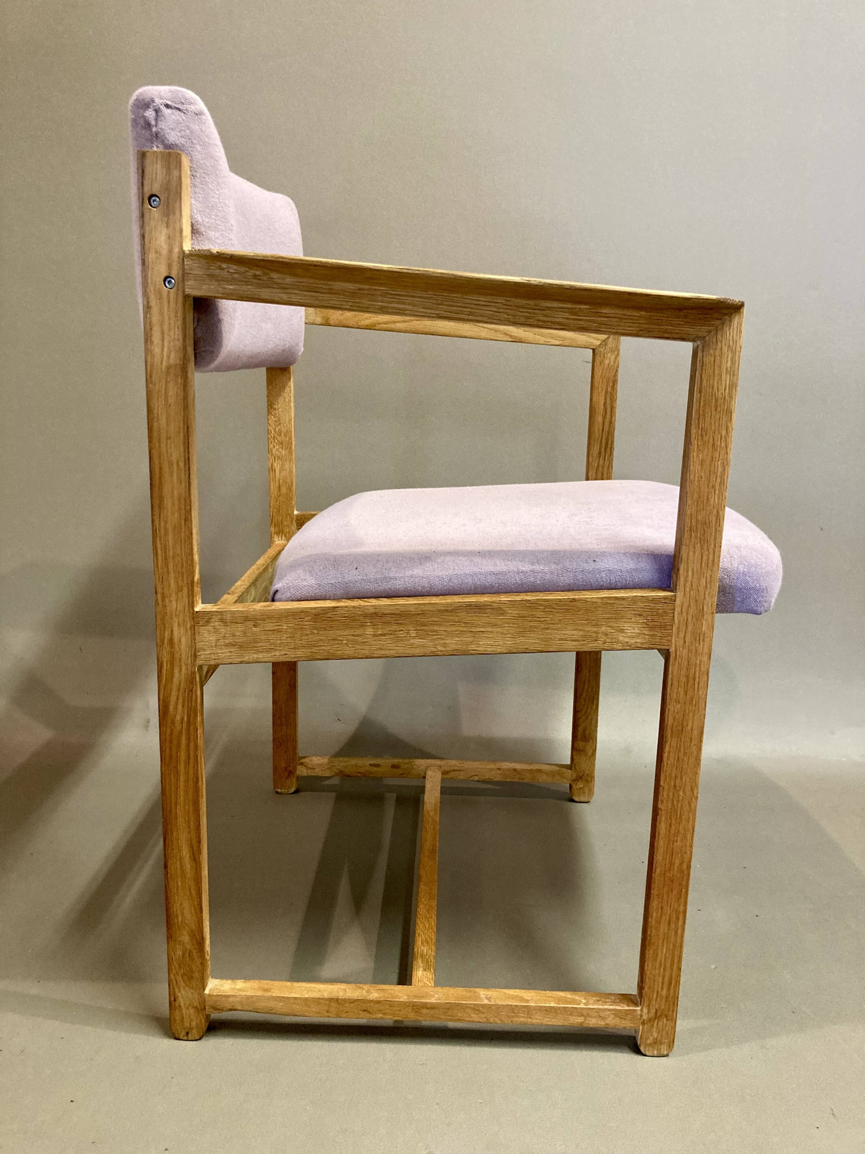 Duo of "Scandinavian Design" armchairs 1960.