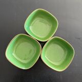 Trio of slip cups